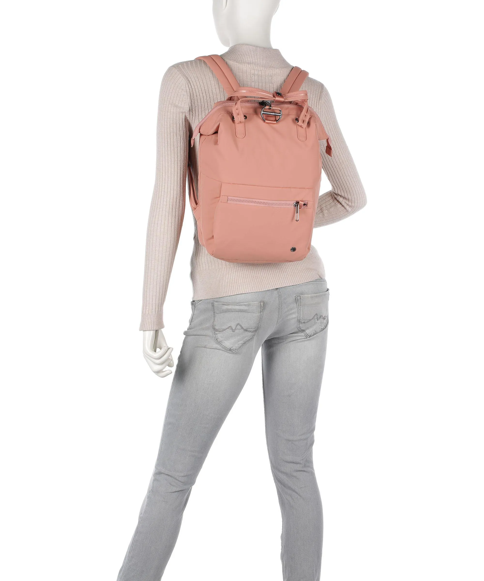  Pacsafe Citysafe CX mini Zaino 13″ nylon rosa antico  