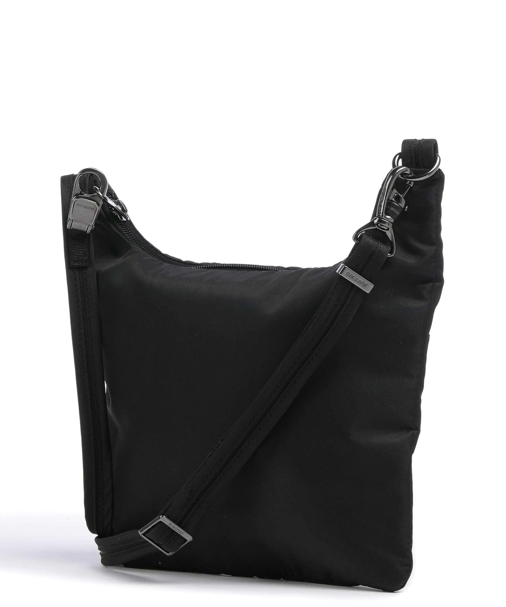  Pacsafe Cruise Borsa a tracolla poliestere riciclato nero  