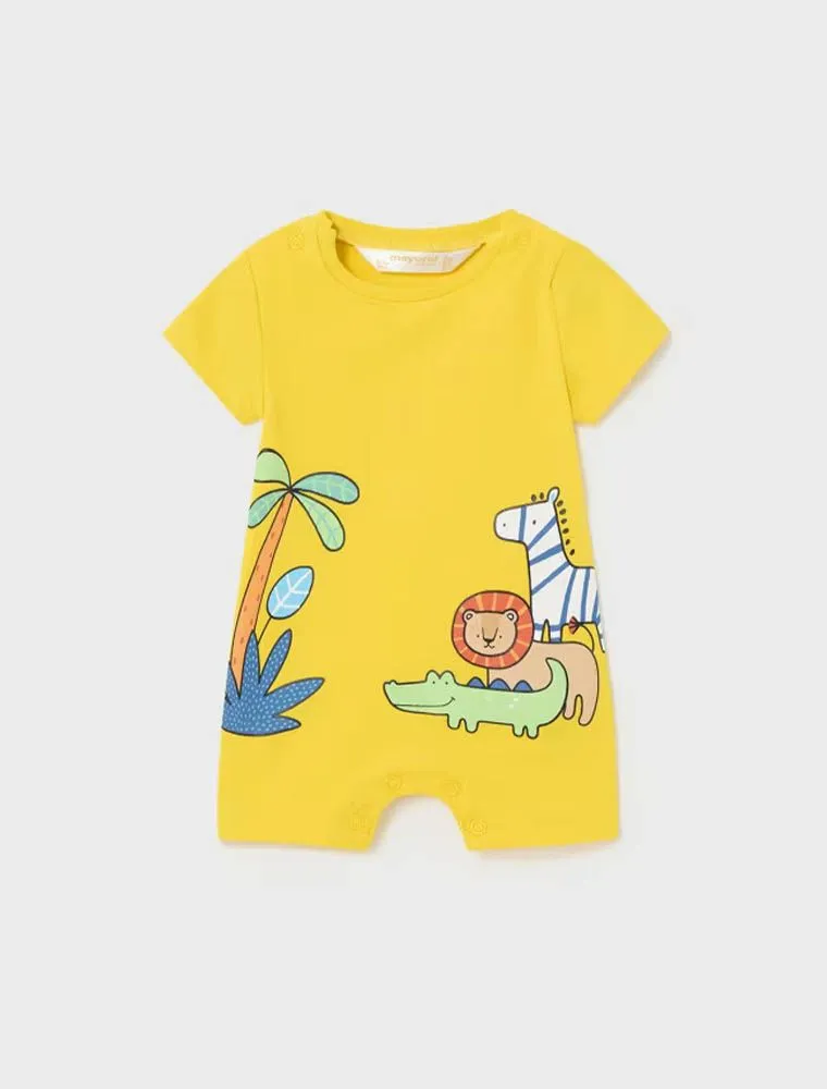 Pagliaccetto Newborn - Giallo