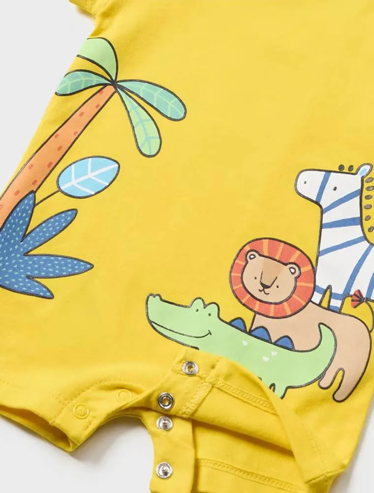 Pagliaccetto Newborn - Giallo