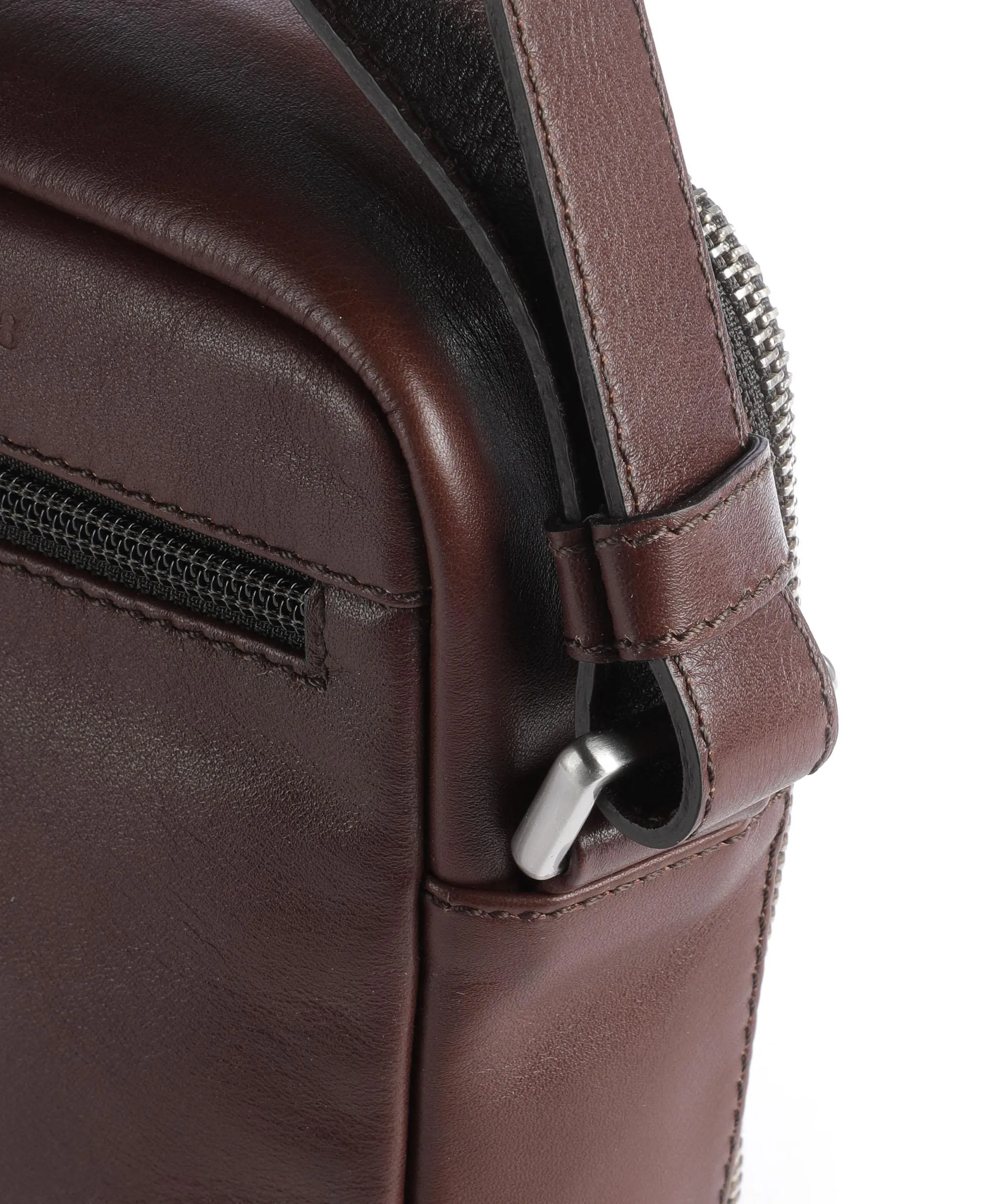  Picard Relaxed Borsa a tracolla pelle di vacchetta grana marrone scuro  
