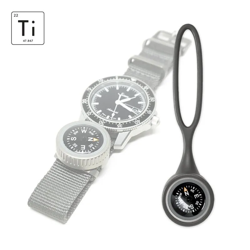 Prometheus Design Werx Expedition Watch Band Compass Kit Ti - Gray