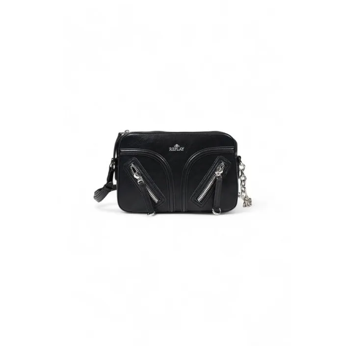 Replay borsa nera tracolla   