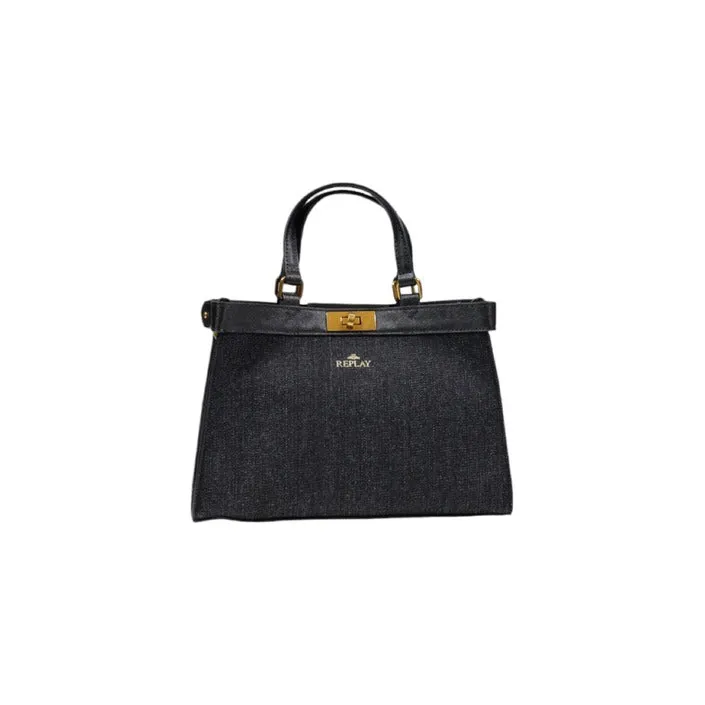 Replay borsa nero   