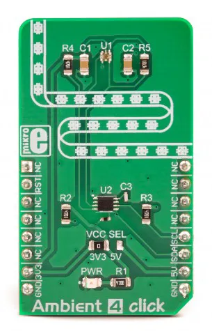 Scheda di valutazione AMBIENT 4 CLICK MikroElektronika