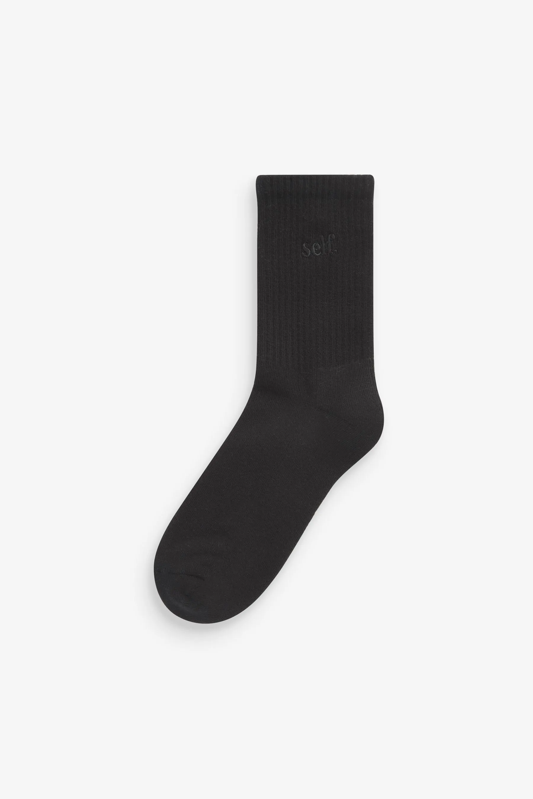 self. Cushion Sole Lounge Ankle Socks 3 Pack    