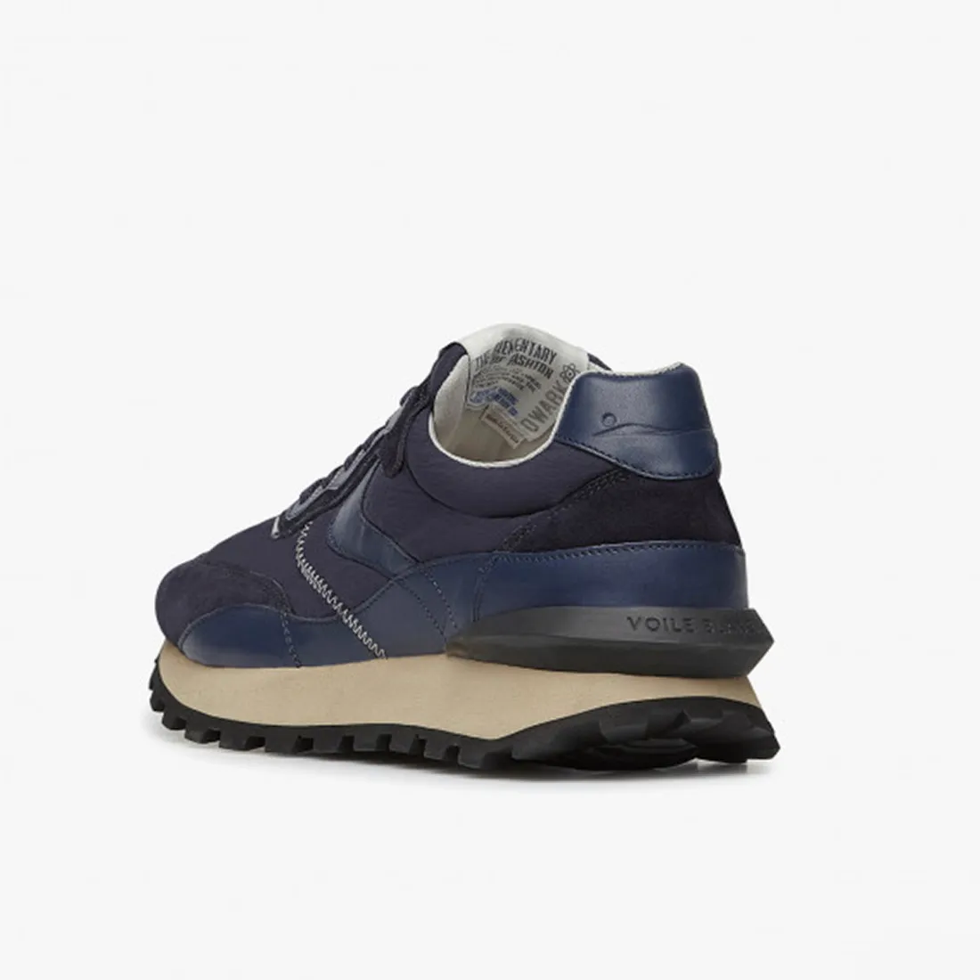 Sneaker da uomo Voile Blanche Qwark Hype blu