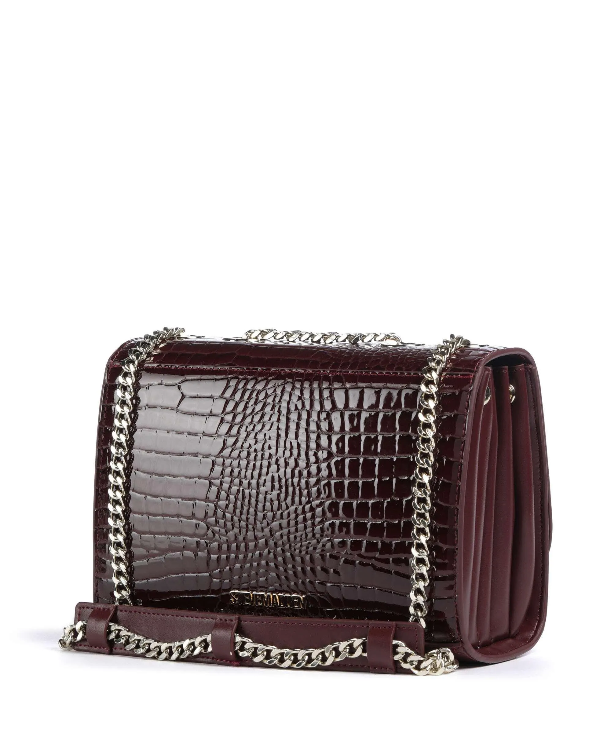  Steve Madden BCALA Borsa a spalla poliuretano vino  