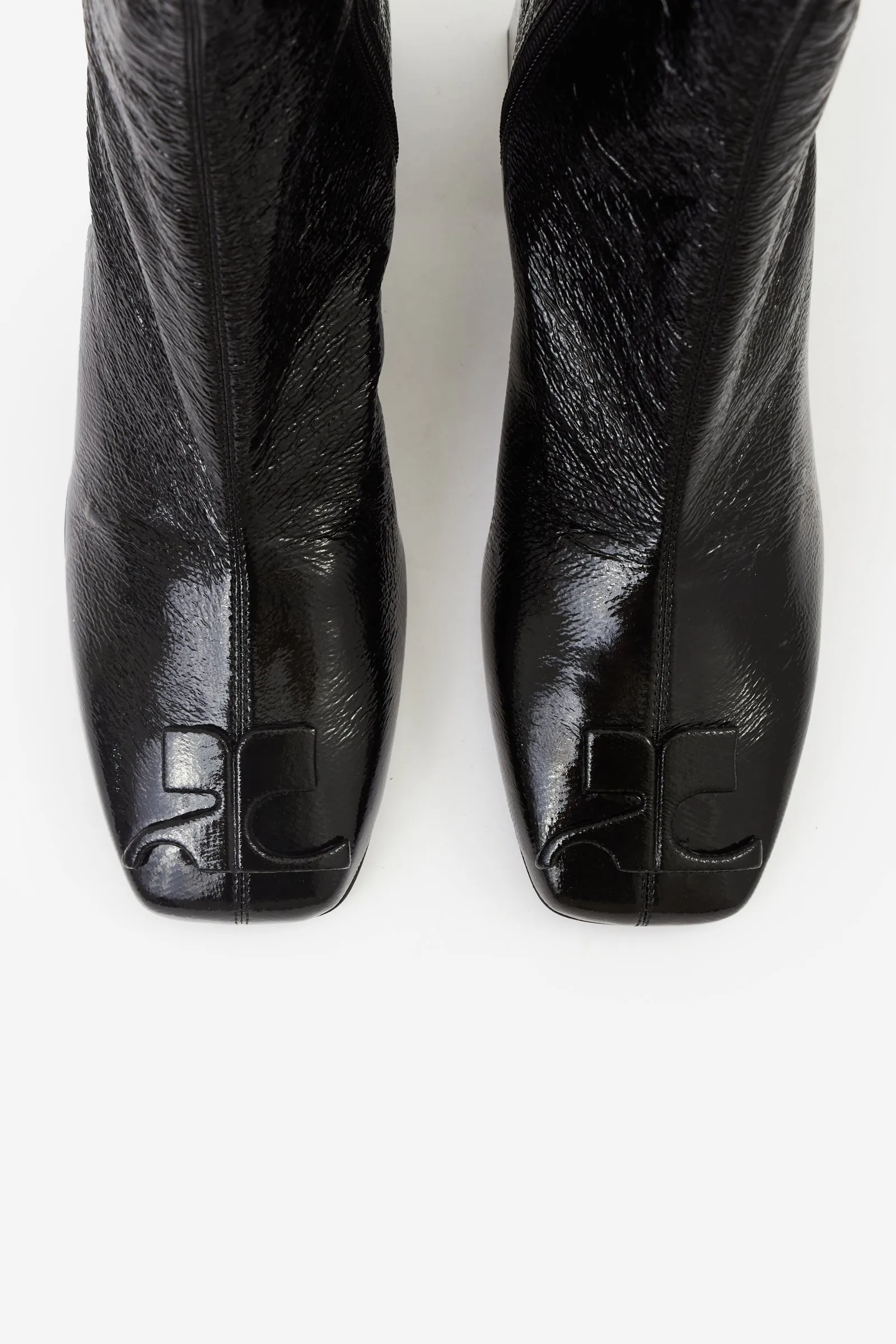 Stivali HERITAGE VINYL in pelle nera