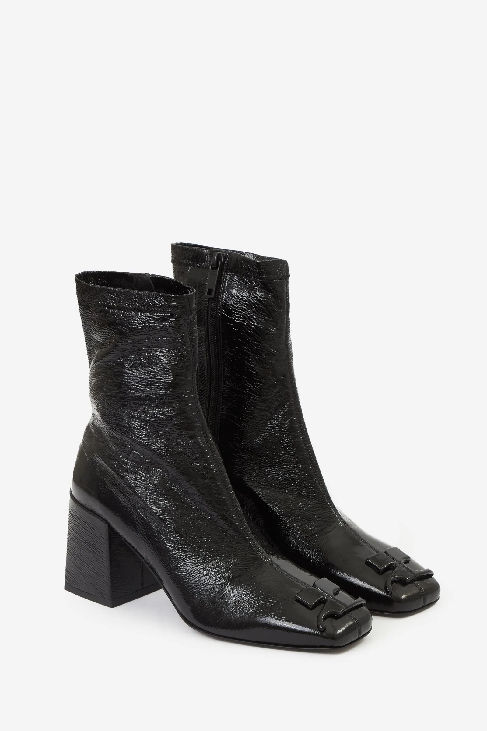 Stivali HERITAGE VINYL in pelle nera
