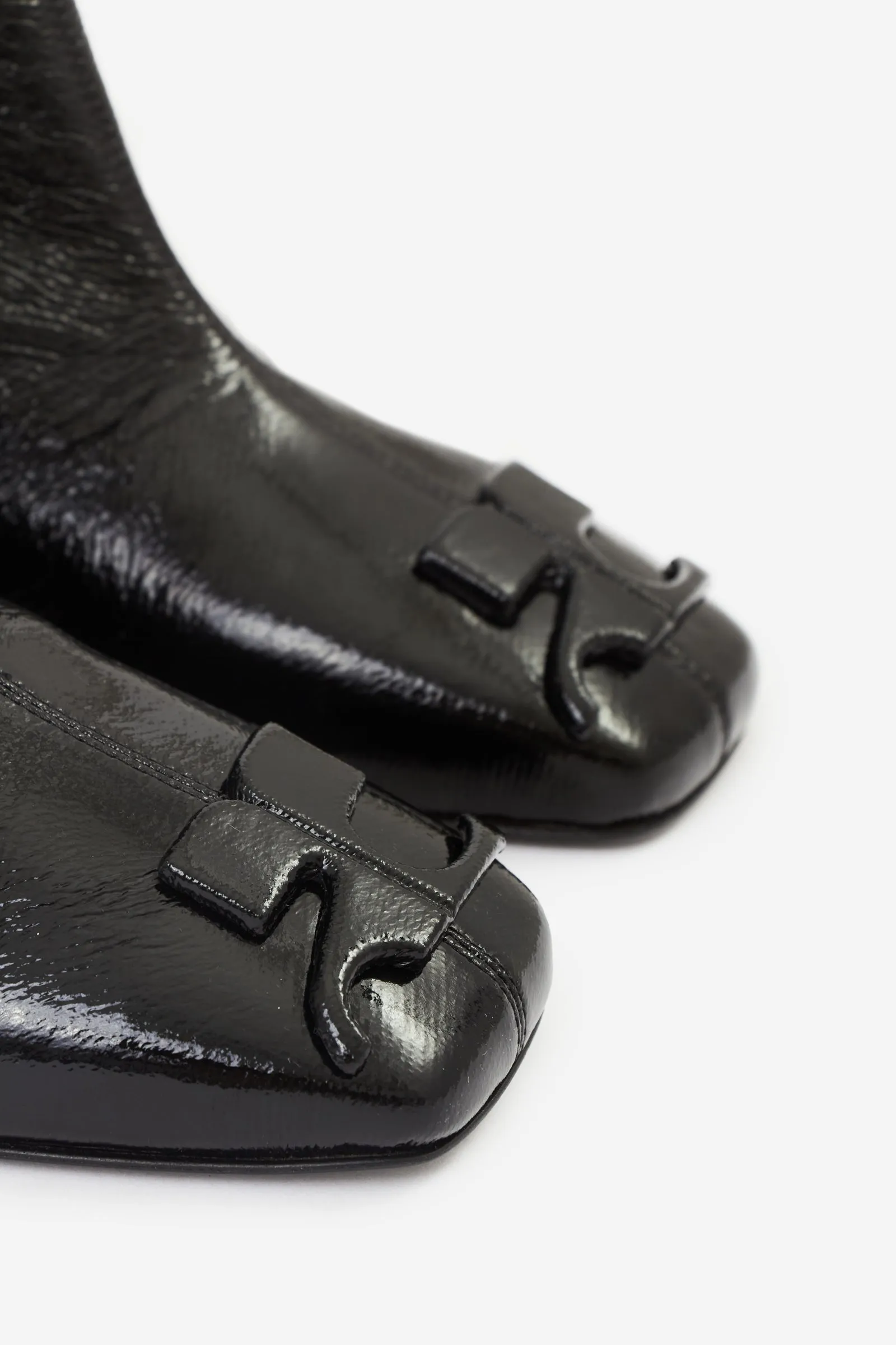 Stivali HERITAGE VINYL in pelle nera