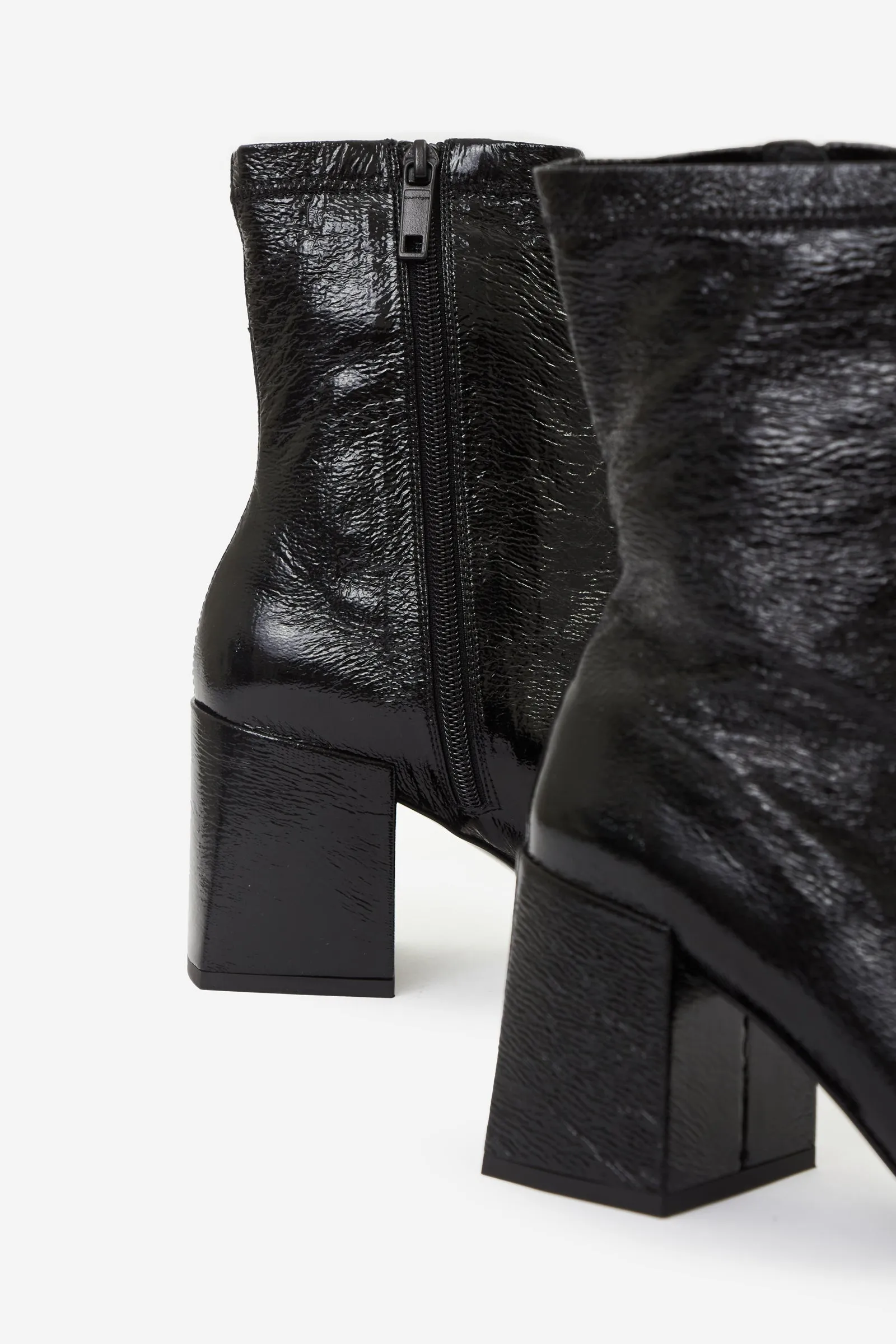 Stivali HERITAGE VINYL in pelle nera