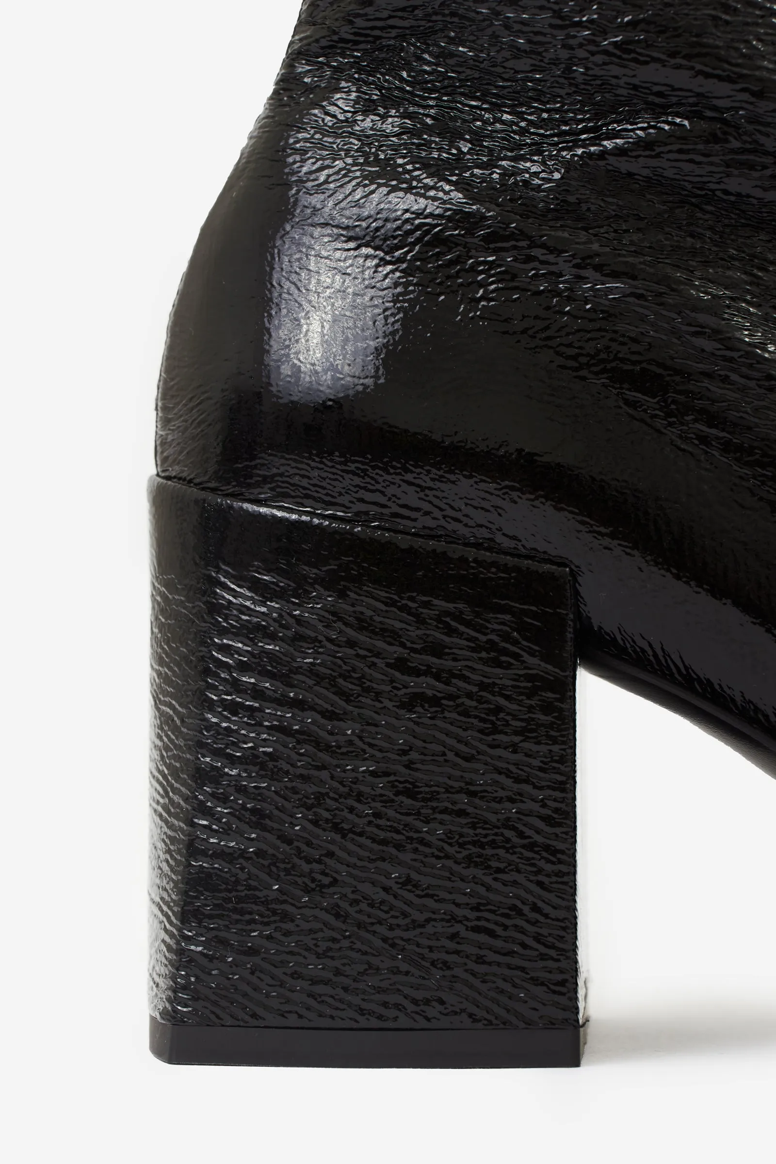 Stivali HERITAGE VINYL in pelle nera