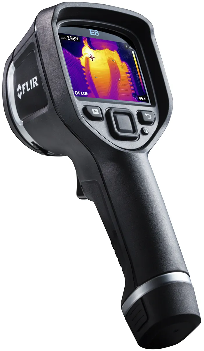 Termocamera con WiFi FLIR E8 xt, -20 → +550 °C., sensore 320 x 240pixel, Cert. ISO