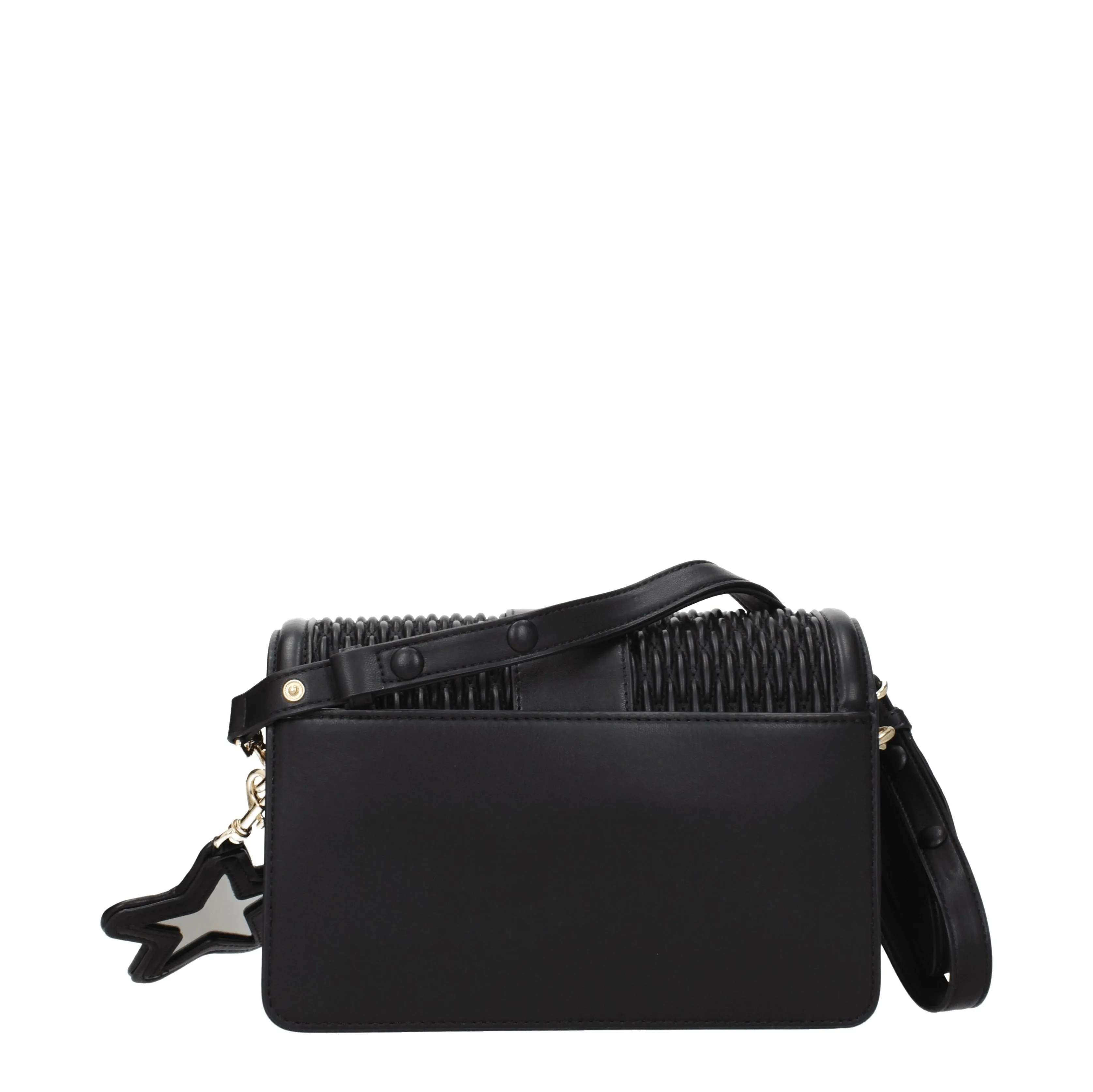 Versace Jeans Borse a Spalla Couture Donna Poliuretano Nero
